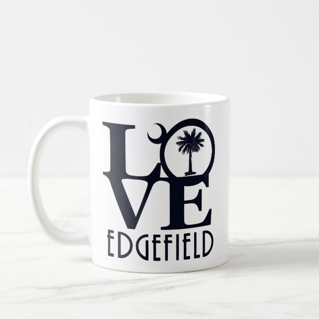Caneca De Café LOVE Edgefield SC (Esquerda)