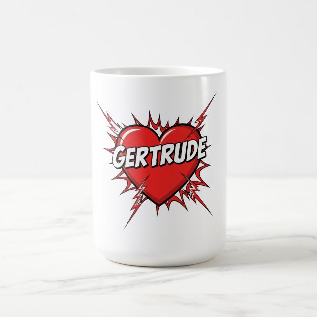 Caneca De Café Love Gertrude (Centro)