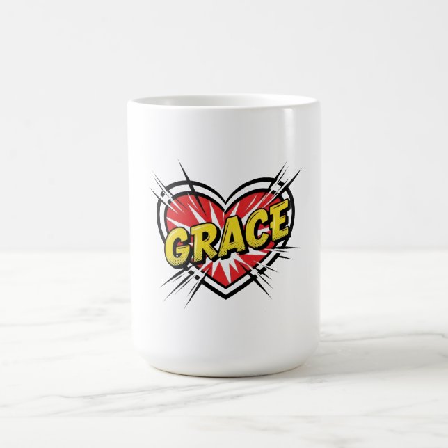 Caneca De Café Love Grace (Centro)