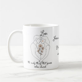 Caneca De Café Love grows