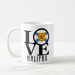Caneca De Café LOVE Halifax Nova Escócia 11oz