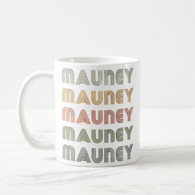 Caneca De Café Love Heart Mauney Grunge Black Mauney (Esquerda)