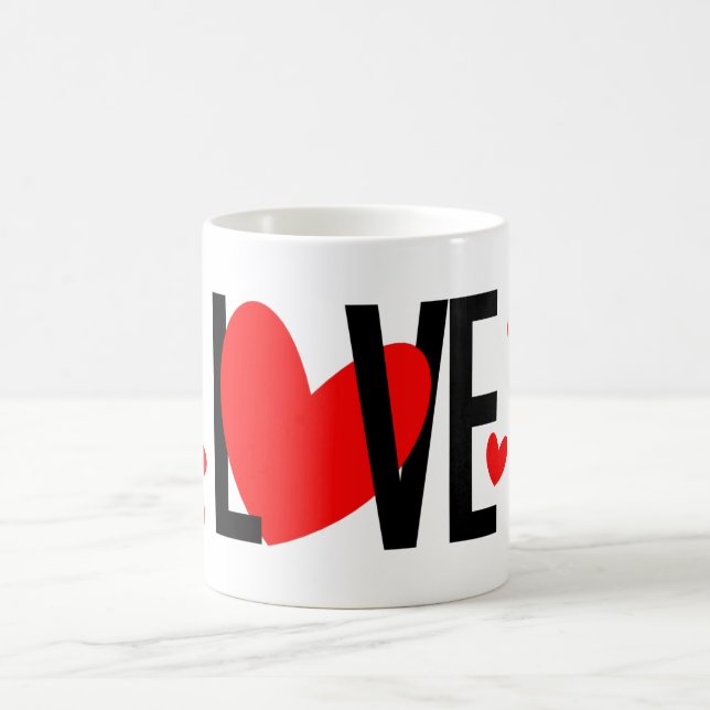 Caneca De Café Love Heart Mug (Centro)