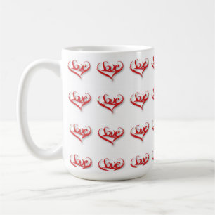 Caneca De Café Love Heart Mug