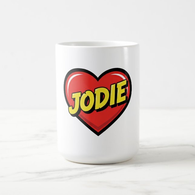 Caneca De Café Love Jodie (Centro)