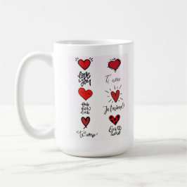 Caneca De Café Love Languages Mug