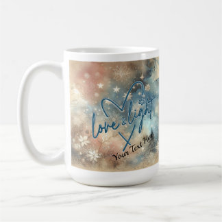 Caneca De Café Love & Light Hanukkah Coffee Mug
