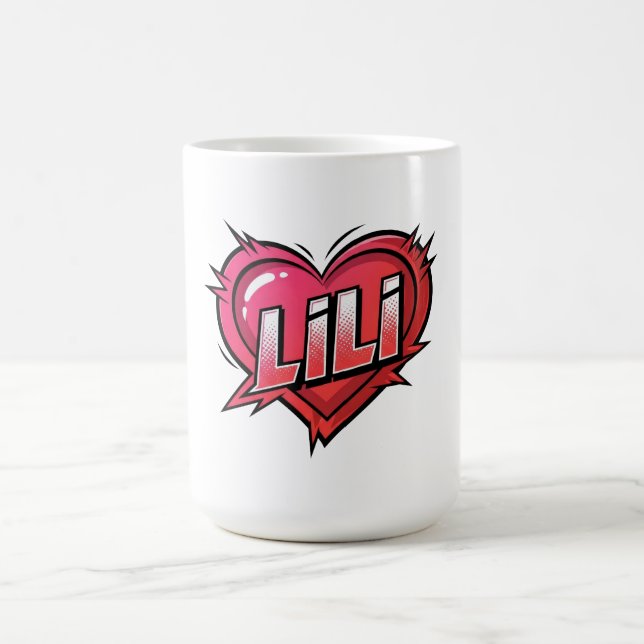 Caneca De Café Love Lili (Centro)