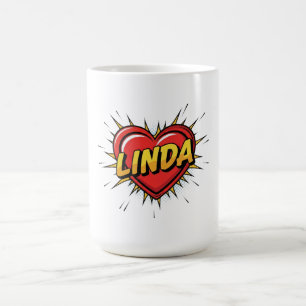 Caneca De Café Love Linda