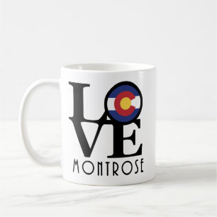 Caneca De Café LOVE Montrose Colorado 11oz