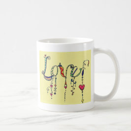 Caneca De Café Love Mug
