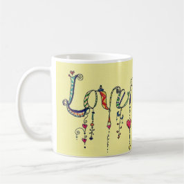 Caneca De Café Love Mug