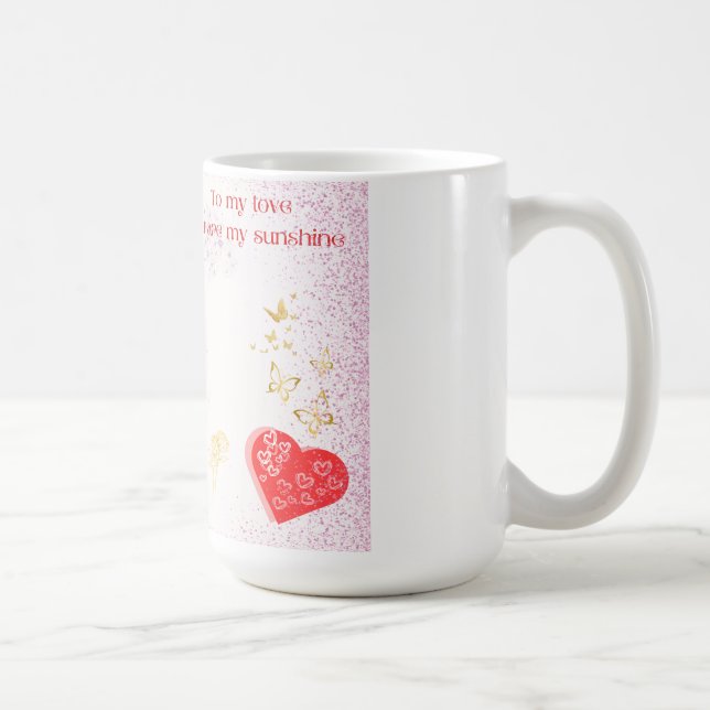 Caneca De Café Love Mug para você amado (Direita)