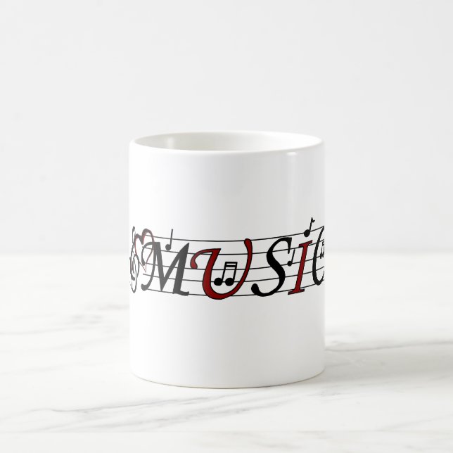 Caneca De Café Love Music Mug (Centro)