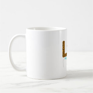 Caneca De Café Love Nurse Life Cheetah 5