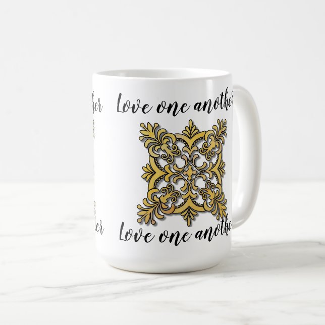 Caneca De Café Love one another tank top (Frente Esquerda)