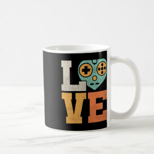 Caneca De Café Love Outfit Vintage Video Game Costume Retro Gamin