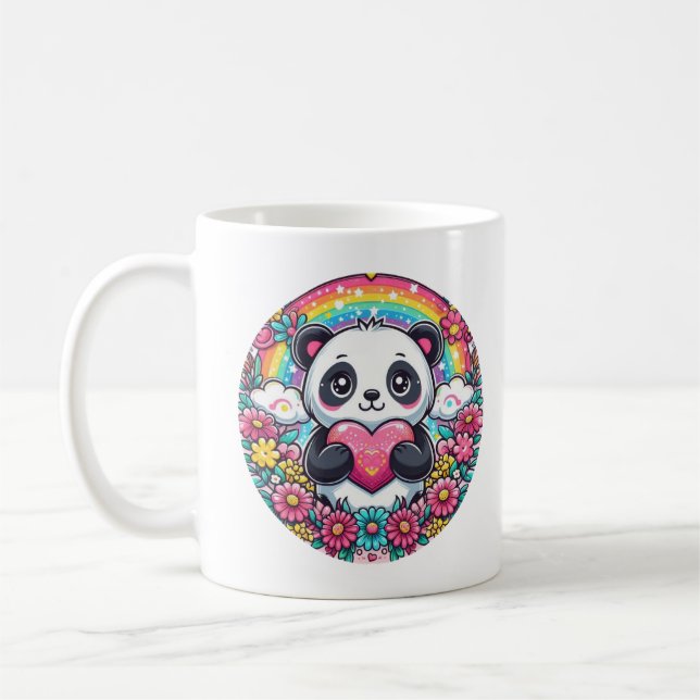Caneca De Café Love Panda Baby (Esquerda)