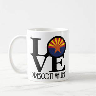 Caneca De Café LOVE Prescott Valley 11oz