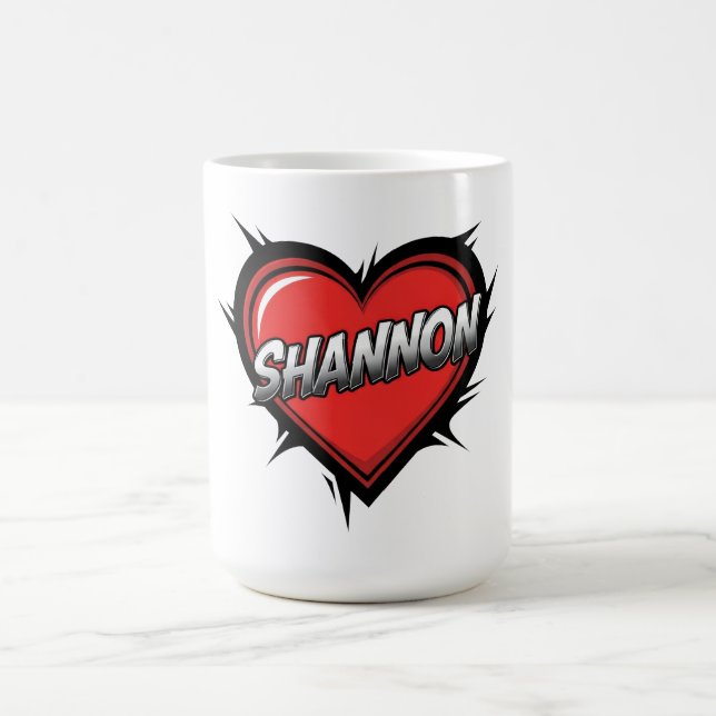 Caneca De Café Love Shannon (Centro)