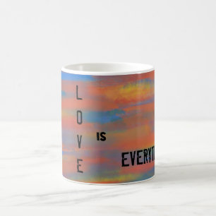 Caneca De Café LOVE Sienna Blue Sky