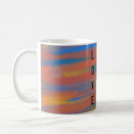 Caneca De Café LOVE Sienna Blue Sky