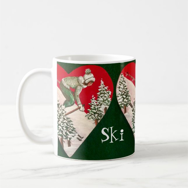 Caneca De Café Love Ski Cup (Esquerda)