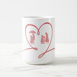 Caneca De Café Love Story Mug