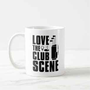 Caneca De Café Love The Club Scene