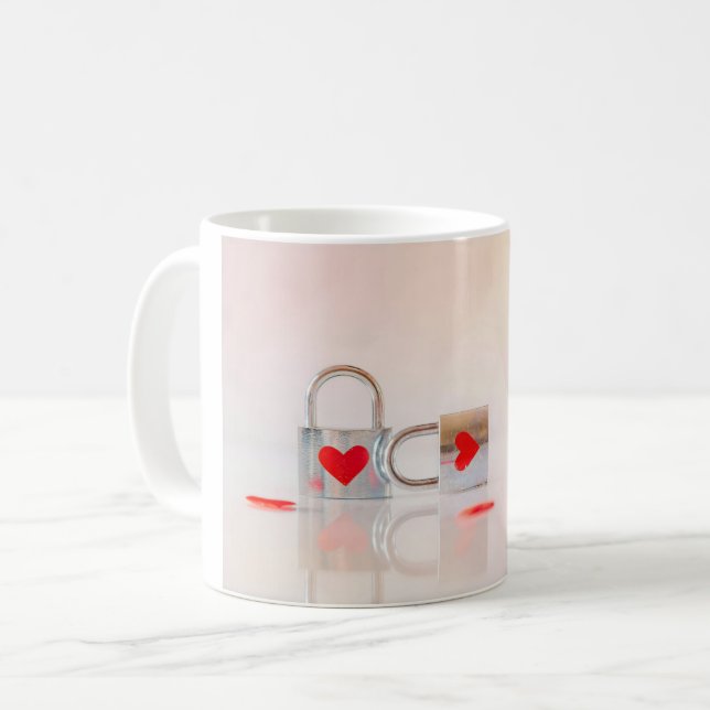 Caneca De Café Love to love  (Frente Esquerda)