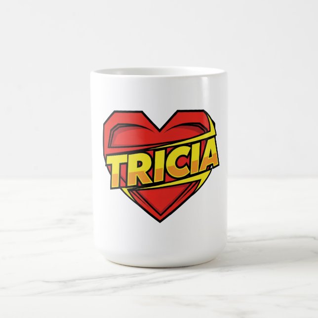 Caneca De Café Love Tricia (Centro)