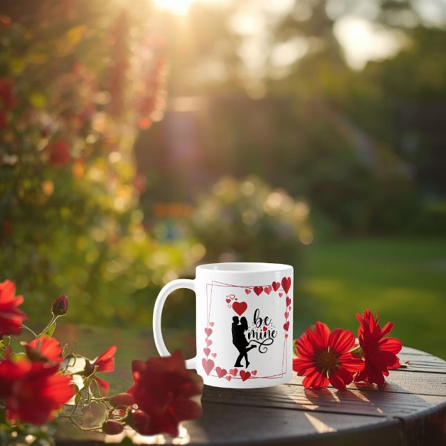 Caneca De Café Love Vibes Personalized Mug (Criador carregado)
