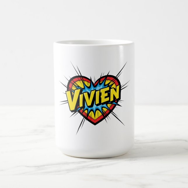 Caneca De Café Love Vivien (Centro)