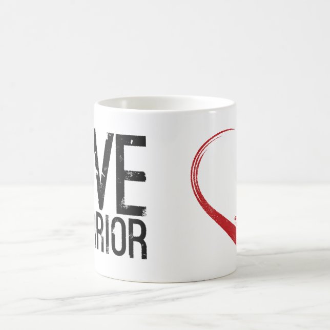 Caneca De Café Love Warrior Classic Mug (Centro)