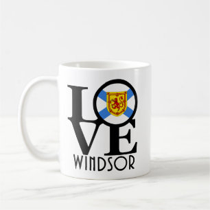 Caneca De Café LOVE Windsor NS 11oz