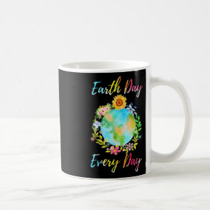 Caneca De Café Love World Earth Day 2022 Planet Environmental Flo
