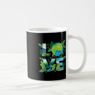 Caneca De Café Love World - Environmental Protection Earth Day Cl