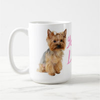 Love Yorkshire Terrier Puppy Dog - Yorkie