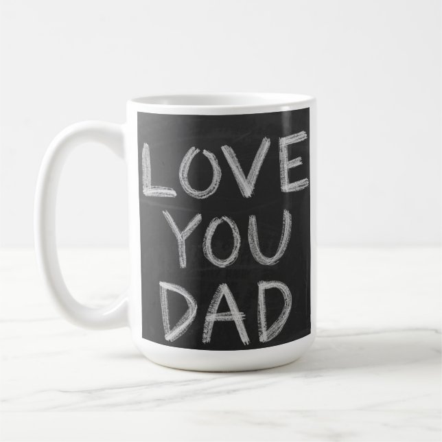 Caneca De Café Love You Dad Mug (Esquerda)