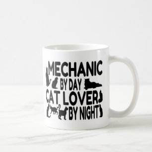 Caneca De Café Lover de Gato Mecânico