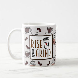 Caneca De Café Lover Mug de Café Elevado e Grind
