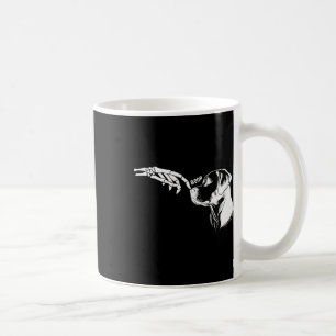Caneca De Café Lover Skeleton Hand Boop Dia de as Bruxas engraçad