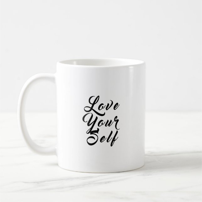 Caneca De Café LoveYourSelf (Esquerda)