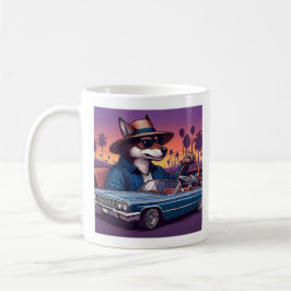 Caneca De Café Lowrider Wolfy