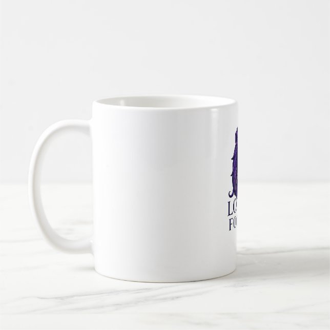 Caneca De Café Loyal Lion Heart Royal Motto Mug (Esquerda)