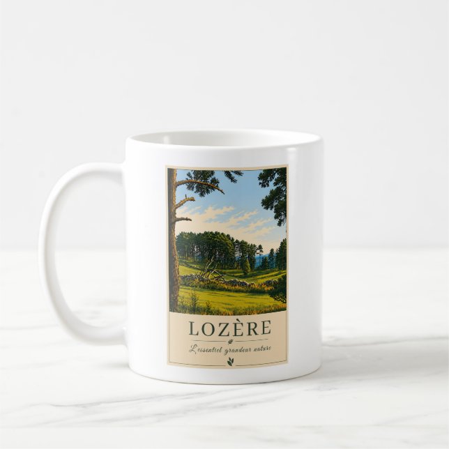 Caneca De Café Lozère – Forests – Vintage Mug (Esquerda)