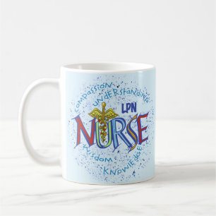 Caneca De Café LPN Nurse Motto