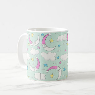 Caneca De Café Lua Adormecida