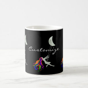 Caneca De Café Lua balançando cabeça vermelha Thunder_Cove
