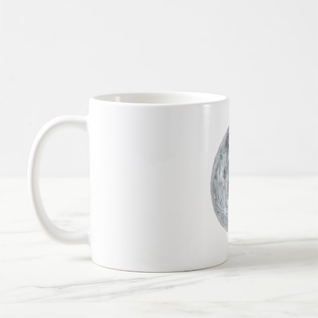 Caneca De Café Lua Cheia (Esquerda)